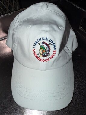 Peter Millar White 126th U.S. Open Shinnecock Hills Embroidered Cap